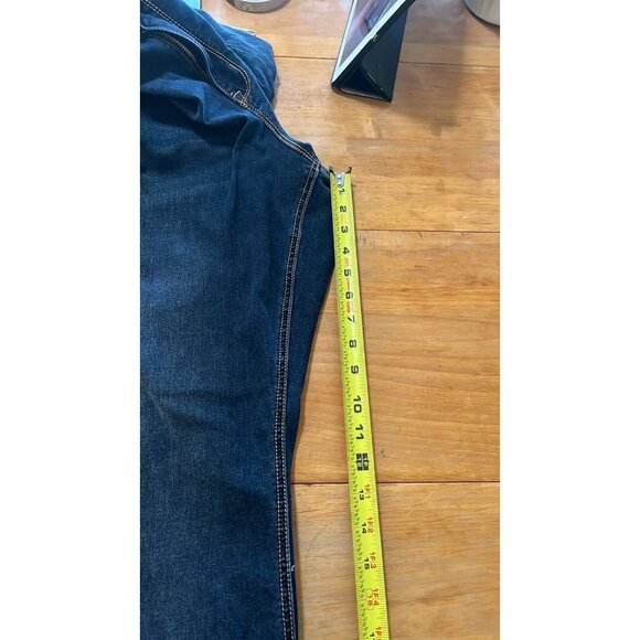 Torrid feel the fit Luxe slim boot stretch denim jeans womens sz 24T plus size c - Picture 11 of 12